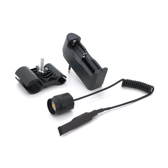 Ліхтар-підствольний тактичний BAILONG BL-QC8-XPE, 1LED XPE, 3W, 1 режим, 18650 немає в комплекті, Black, IP44, СЗУ, 142х36х28мм, | Зображення 2
