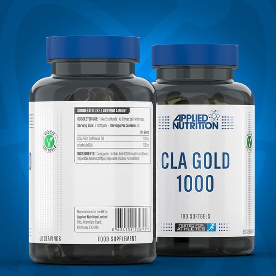 Жиросжигатель Applied Nutrition CLA Gold 1000 100 Softgels | Зображення 1