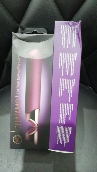 Потужний вібратор Rocks Off Chaiamo Burgundy (м'ята упаковка!!!) | Зображення 1