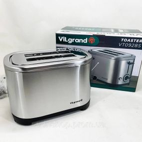 Тостер для будь-якого хліба ViLgrand, Тостер з підйомником для маленьких скибочок OF-25