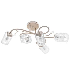 Люстра потолочная E14 40W WH (LK-627C/5)