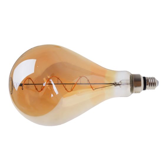 Лампа Эдисона LED 4W E27 COG WW A165S Amber 220V | Зображення 4