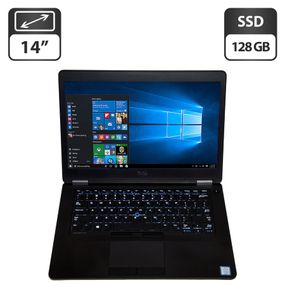 Ноутбук Dell Latitude E5470 / 14" (1366x768) TN / Intel Core i5-6300U (2 (4) ядра по 2.4 - 3.0 GHz) / 8 GB DDR3 / 128 GB SSD / Intel HD Graphics 520 б/в