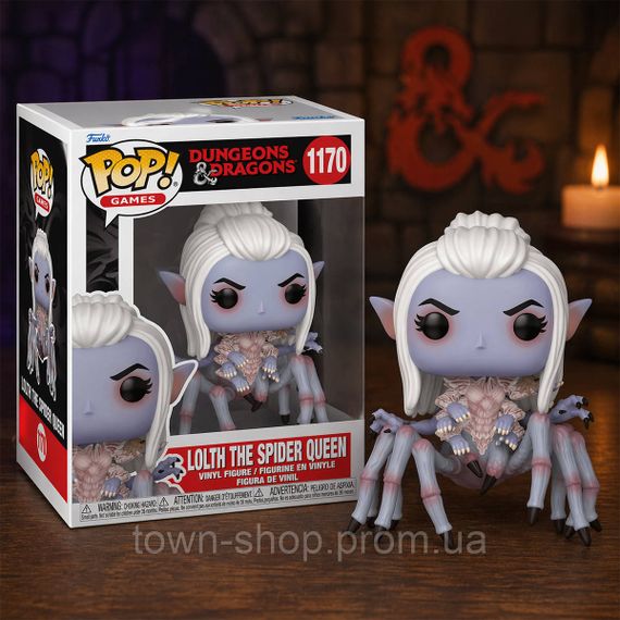 Игровая фигурка Funko POP! серии Подземелья и Драконы - Королева Пауков | Зображення 2