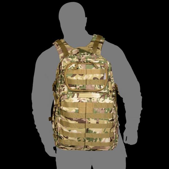 Тактичний, місткий рюкзак з системою Molli  Camotec 40л Multicam | Зображення 1