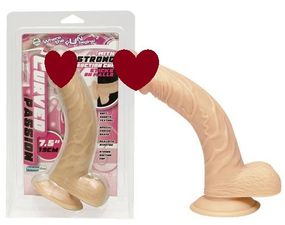Фалоімітатор на присосці CURVED PASSION Sex Aura