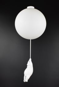 Люстра стельова на 1 лампочку 26805 Білий 60х25х25 см.