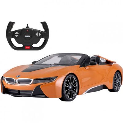 Радиоуправляемая игрушка Rastar BMW i8 Roadster 114 (95560 orange)