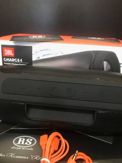 Портативная колонка Charge 4 Black | Зображення 2