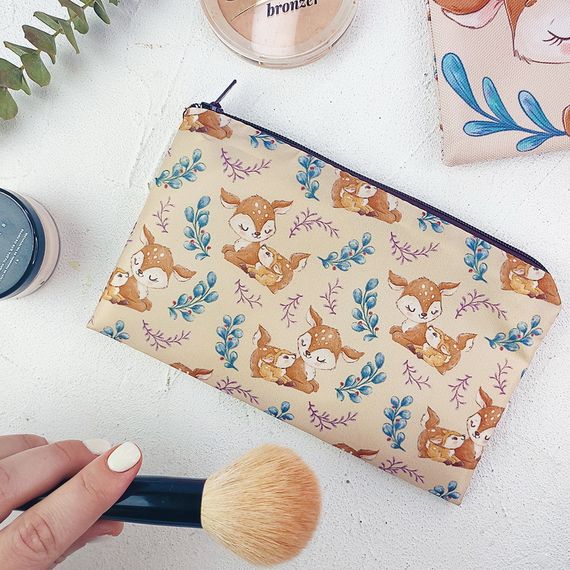 Косметичка жіноча Поруч з тобою так тепло! Дякую за все 20х12 см (K_21M005)