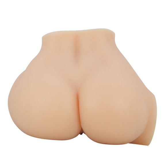 Мастурбатор вагіна анус CRAZY BULL Emilia, Vibration Double holes TPR ABS Sex Aura | Зображення 5
