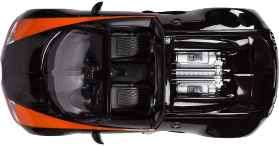 Машинка Rastar Bugatti Grand Sport Vitesse (70460) на радіокеруванні. 1:14. Колір: чорний | Зображення 1