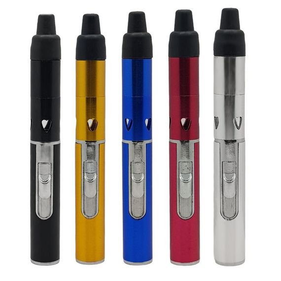 Трубка Зажигалка 2в1 Click-A-Toke Blue | Зображення 2