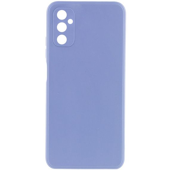Силіконовий чохол Candy Full Camera для Samsung Galaxy A24 4G Блакитний/Mist blue