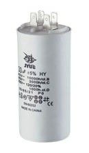 CBB60H 1.0 mkf - 450 VAC (±5%)  контакти-клеми, конденсатор для пуску і роботи (30*50 mm) | Зображення 1
