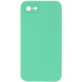 Чохол Silicone Case Square Full Camera Protective (AA) NOLOGO для Apple iPhone 6/6s (4.7") Зелений / Spearmint