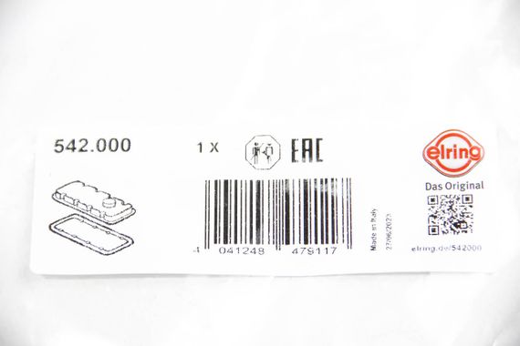 Прокладка клапанної кришки AUDI BLS/BXE, ELRING (542.000) | Зображення 3