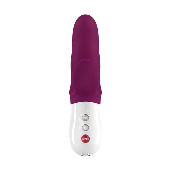 Вібратор-кролик Fun Factory MISS BI grape/white, 2 незалежні мотори, діаметр 4,2 см | Зображення 2
