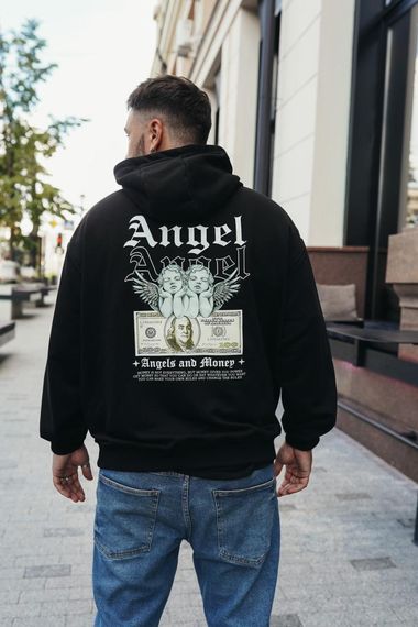 Худі з мерчем ДТФ (оверсайз) | Зображення 1