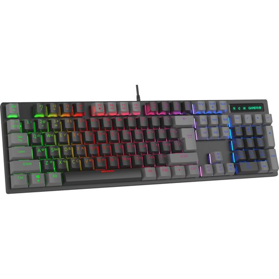 Клавіатура GamePro MK105B LED Red Switch USB Black (MK105R) | Зображення 1