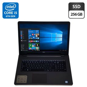 Ноутбук Dell Inspiron 17 5759 / 17.3" (1600x900) TN / Intel Core i5-6200U (2 (4) ядра по 2.3 - 2.8 GHz) / 8 GB DDR3 / 256 GB SSD / Intel HD Graphics 520 / WebCam / DVD-ROM б/у