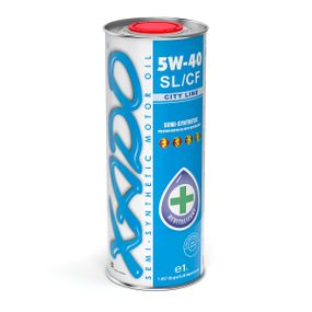 Напівсинтетична олива XADO Atomic Oil 5W-40 SL / CF City Line жерстяна банка 1 л