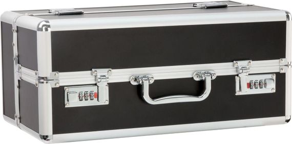 Великий кейс для зберігання секс-іграшок BMS Factory Large Lokable Vibrator Case Black, кодовий замо Sex Aura | Зображення 1