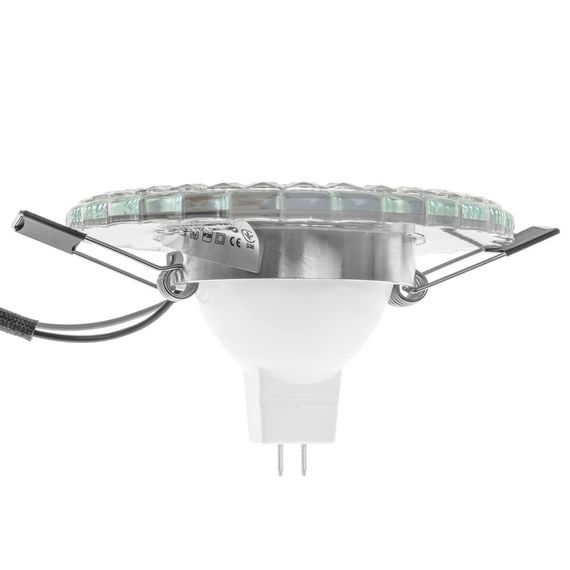 Светильник точечный LED декоративный HDL-G262/3W + WH MR16 | Зображення 5