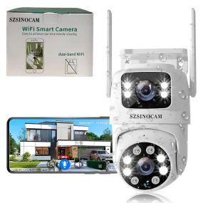 Беспроводная поворотная WiFi камера SZSINOCAM TY-Q2 O-KAM Pro / Внешняя камера видеонаблюдения