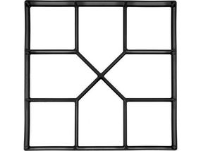 Форми для виготовлення брукивки VOREL : 400 х 400 x 40 мм, з полипропилену VR-35063