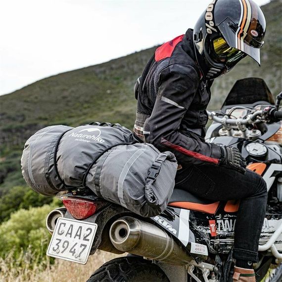 Намет надлегкий двомісний Naturehike Could Tourer Motercycle NH19ZP013, 40D, сірий | Зображення 1