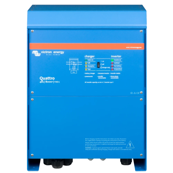 VictronEnergy Quattro 48/15000/200-100/100 однофазний Інвертор