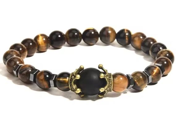 Браслет Primo Antique crown (античная корона) - Brown