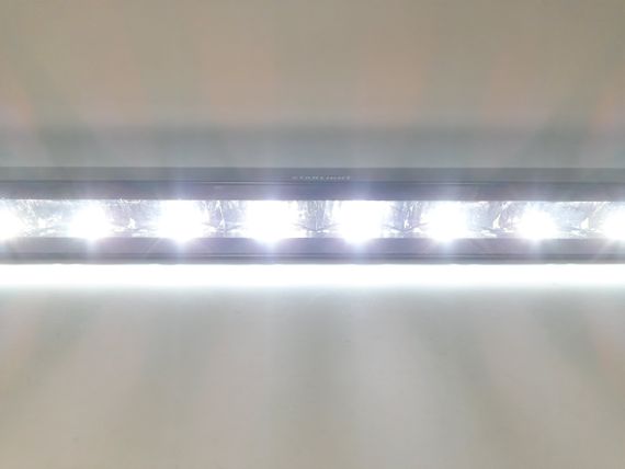 Світлодіодна балка (люстра) StarLight SL-2006W-23 дальнє світло WHITE + DRL 90W 8600Lm 12/24V (59см) | Зображення 2