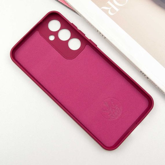 Чохол Silicone Cover Lakshmi Full Camera (AA) для Samsung Galaxy S25 Бордовий / Marsala | Зображення 2