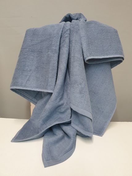 Рушник Zeron 128405 Туреччина 100х150  Бавовна Синій