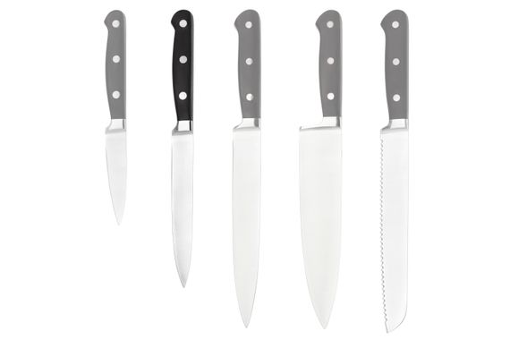 Кухонный нож универсальный Ardesto Black Mars, 25,2 см, длина лезвия 12,7 см, черный, нерж.сталь, дерево (AR2034SW) | Зображення 3