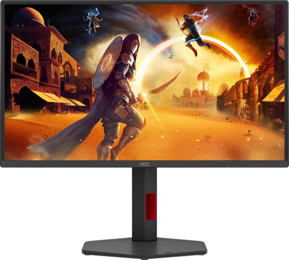 Монiтор 24.5" AOC Q25G4SR Black/Red