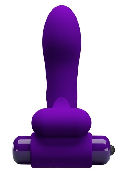 Кліторальний стимулятор на палець Pretty Love-Orlando Finger Violet, BI - 014836-1 Sex Aura | Зображення 3