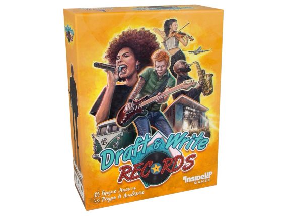 Настольная игра Draft & Write Records + 2 мини-дополнения укр. | Зображення 1