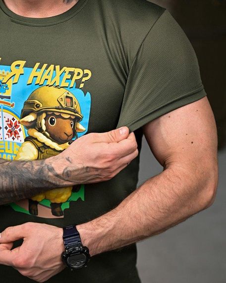 Тактична потоотводна футболка Де я oliva ПП7850 | Зображення 4