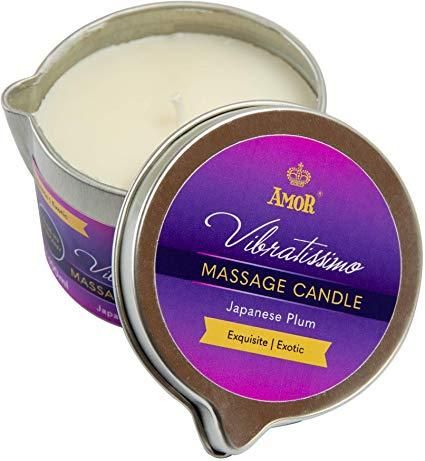 Массажная свеча - Vibratissimo Japanese Plum, 100 мл sexstyle