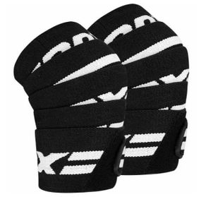Бинти на коліна RDX K2 GYM Knee Wrap Black (WAH-K2B)