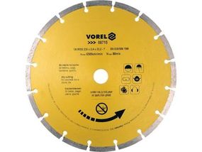 Диск отрезной алмазный сегментный SEGMENT Ø-230 мм VOREL-08715