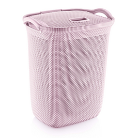 Honeycomb Кошик для білизни 63л (пудра ROSE)