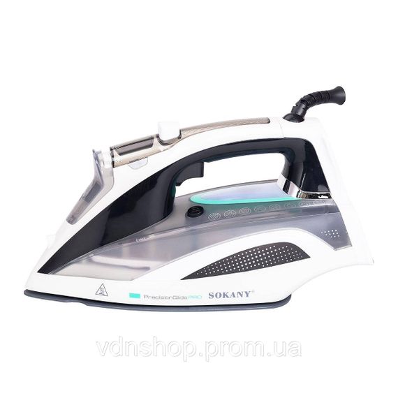 Утюг паровой ручной с автоотключением ручной профессиональный для одежды 2400 Вт Sokany SK-11030 | Зображення 6