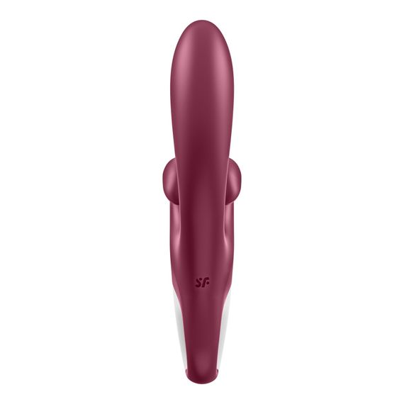 Вібратор-кролик Satisfyer Touch Me Red, подвійний відросток, 3 потужні мотори | Зображення 2