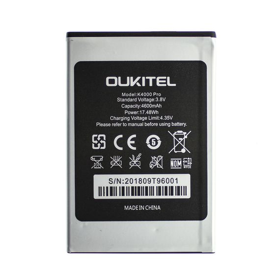 Акумулятор Oukitel K4000 Pro Original