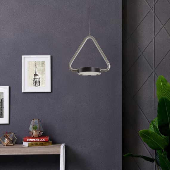 Люстра лофт подвесная LED 22W NW CH/BK (BL-880S/1) | Зображення 4