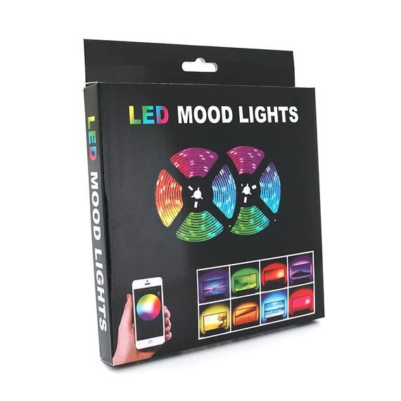 Комплект светодиодной ленты 5050 RGB 5 метров USB+Bluetooth | Зображення 1